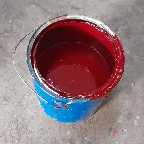 red automotive paint