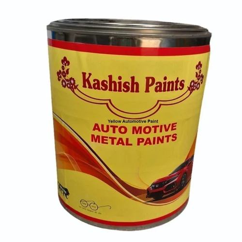 yellow automotive paint